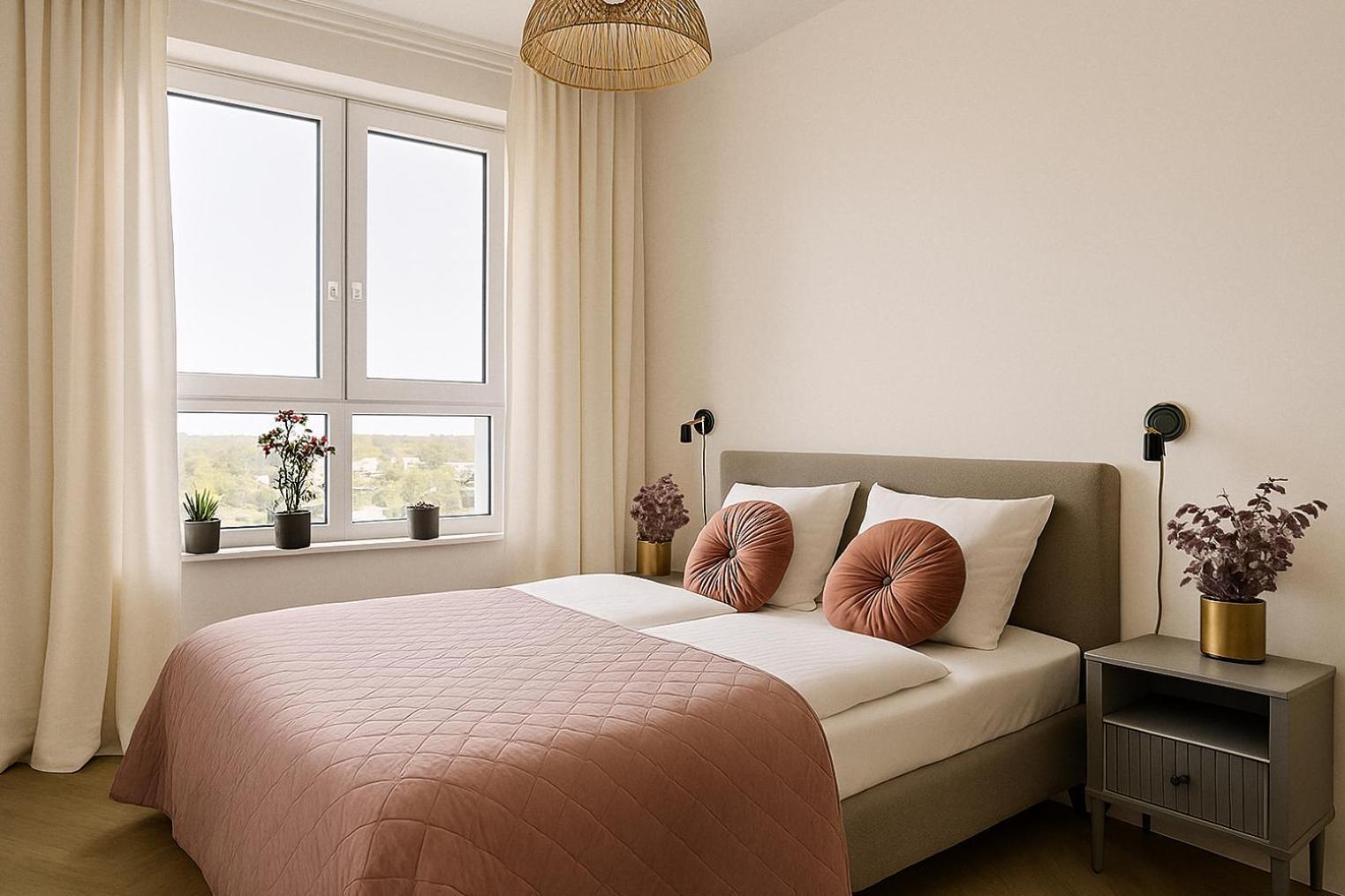 Apartament Blushline Wiktoryn Ac Balcony *